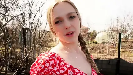 Country Girl Takes City Rookie's Creampie POV