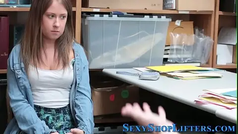 Real POV Teen Caught Stealing Gets Fucked & Facial