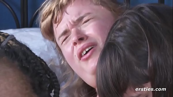 First-Time Amateur Threesome: Blonde, Brunette & Asian Trio